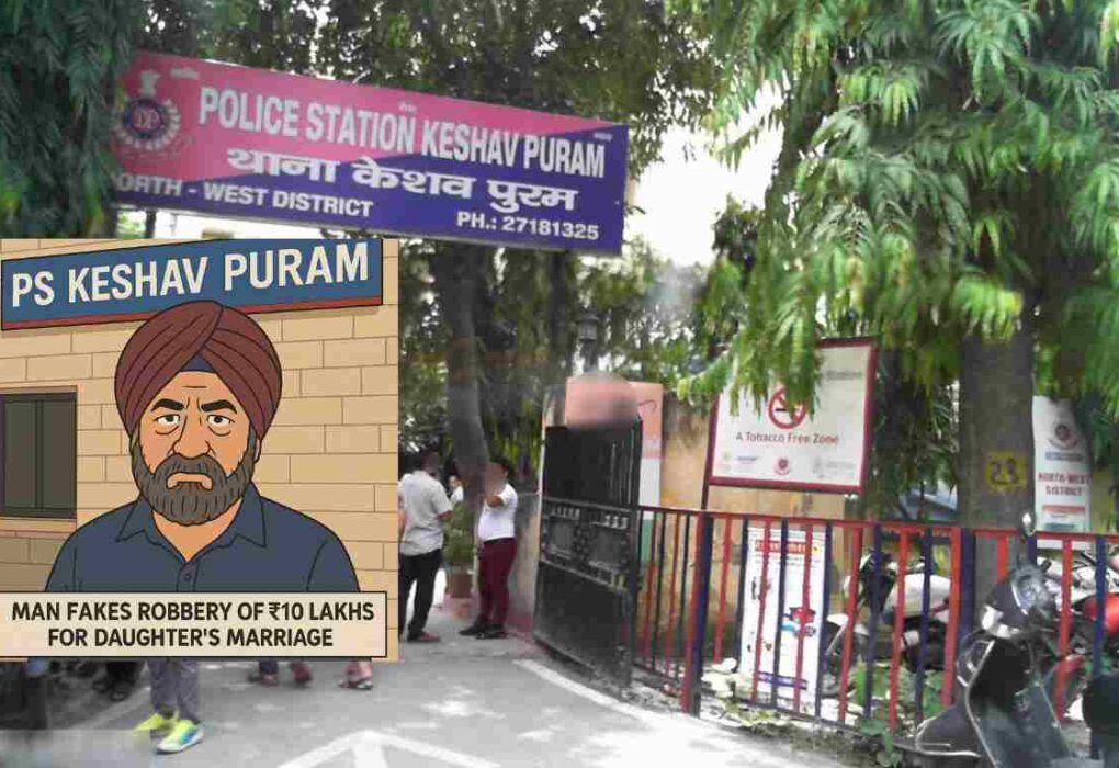 DELHI POLICE KESHAV PURAM CRACKDOWN : ₹10 लाख की नकली लूट कहीं दबी नहीं रह गई