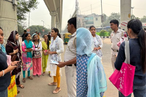 Empowering Women: दिल्ली की सड़कों पर उतरी पुलिस, बस स्टैंड बने सशक्तिकरण के केंद्र