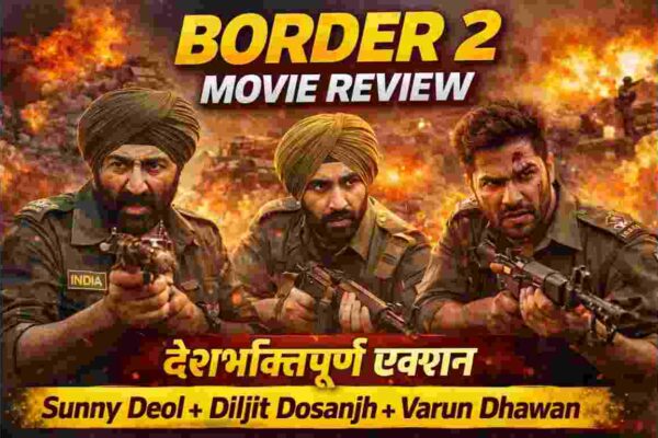 Border 2 movie review Sunny Deol Diljit Dosanjh Varun Dhawan की Big War Film