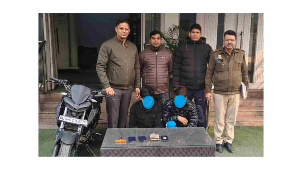 Delhi Police snatchers arrested Civil Lines