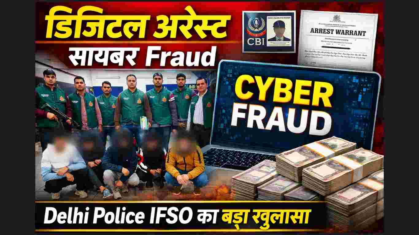 Digital Arrest Cyber Fraud Delhi Police IFSO 8 Shocking Success: इंटरनेशनल सिंडिकेट का बड़ा खुलासा