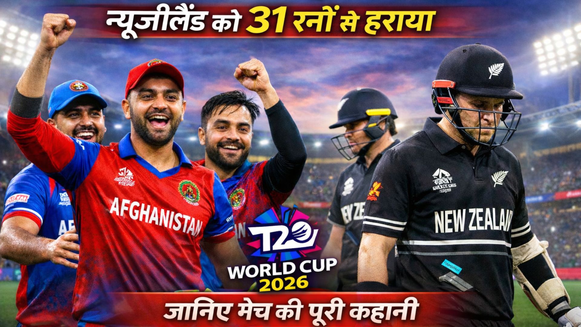 Afghanistan vs New Zealand T20 World Cup