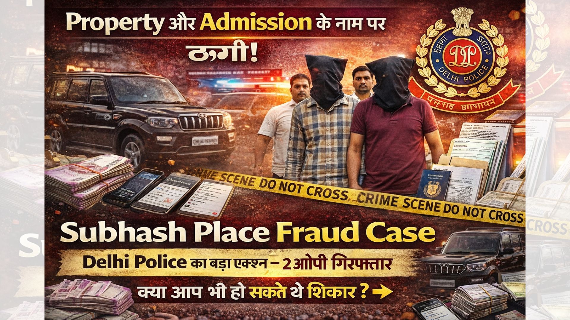 Subhash Place Fraud Case