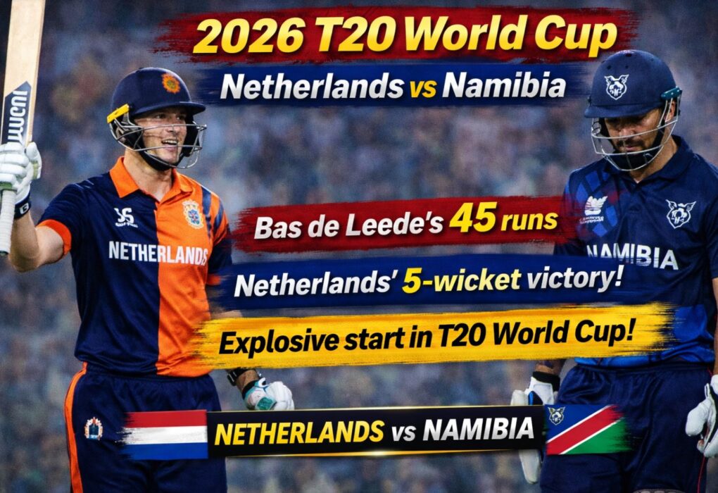 Netherlands vs Namibia T20 World Cup
