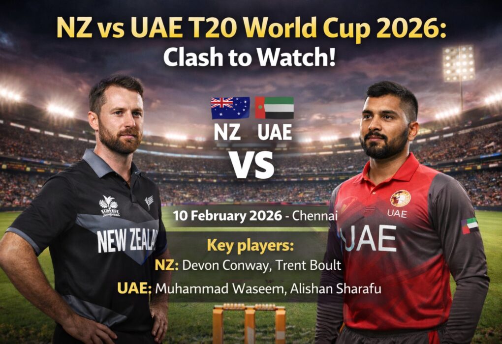 NZ vs UAE T20 World Cup