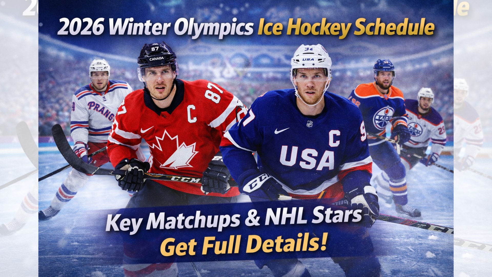Winter Olympics Ice Hockey Schedule