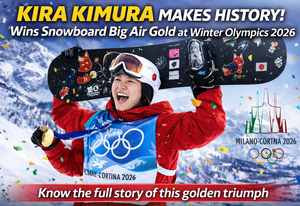 Winter Olympics 2026 Snowboard Big Air Gold