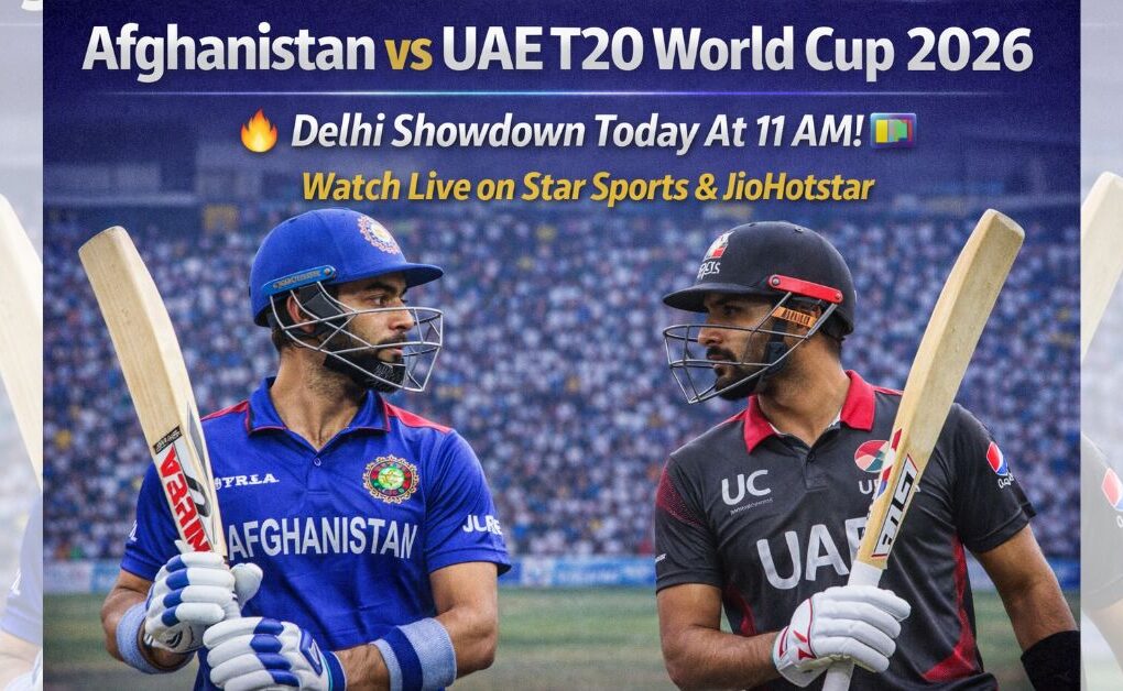 Afghanistan vs UAE T20 World Cup