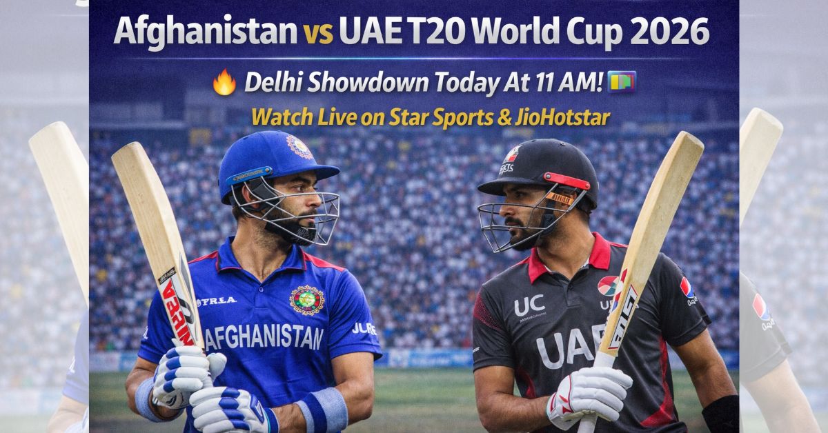 Afghanistan vs UAE T20 World Cup