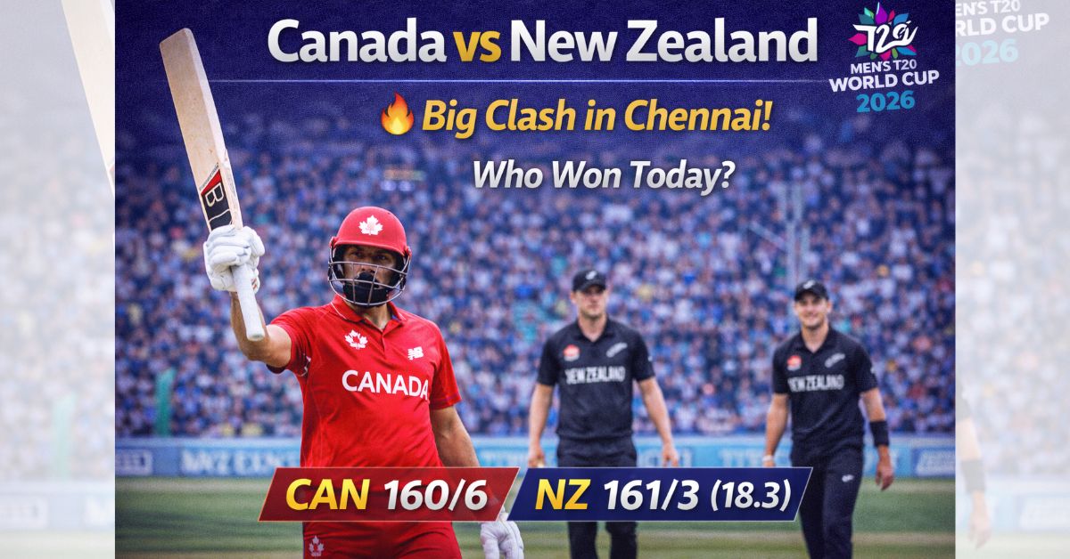 Canada vs New Zealand T20 World Cup