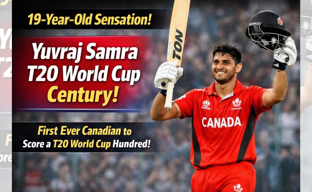 Yuvraj Samra T20 World Cup Century
