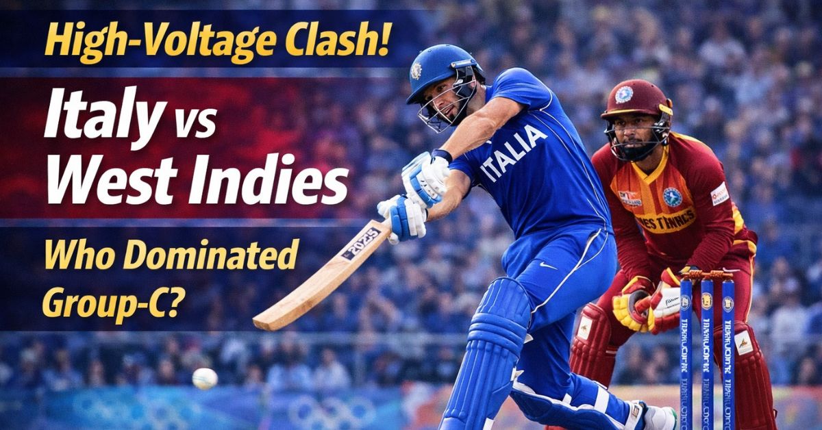 Italy vs West Indies T20 World Cup