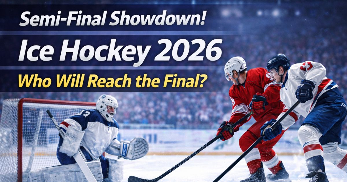 Winter Olympics Ice Hockey Semi Finals