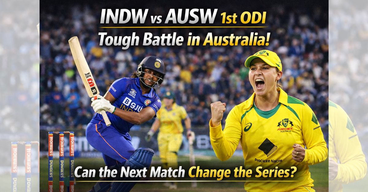 INDW vs AUSW 1st ODI