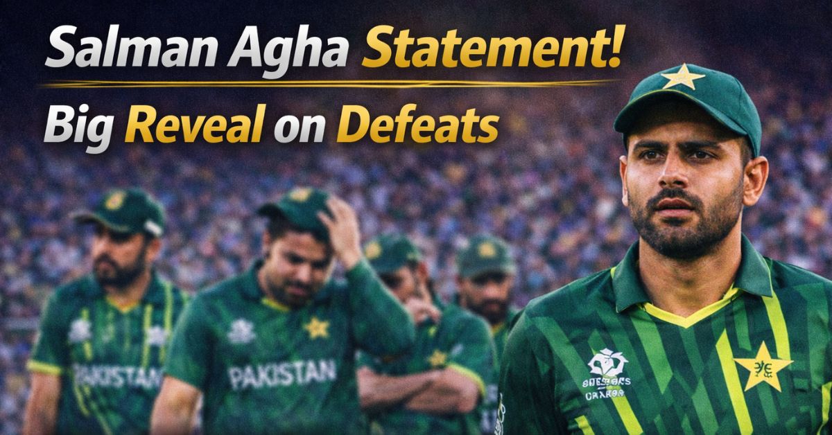 Salman Agha Statement
