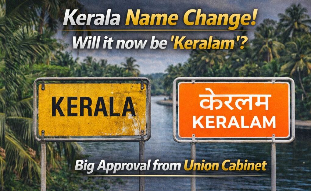 Kerala Name Change