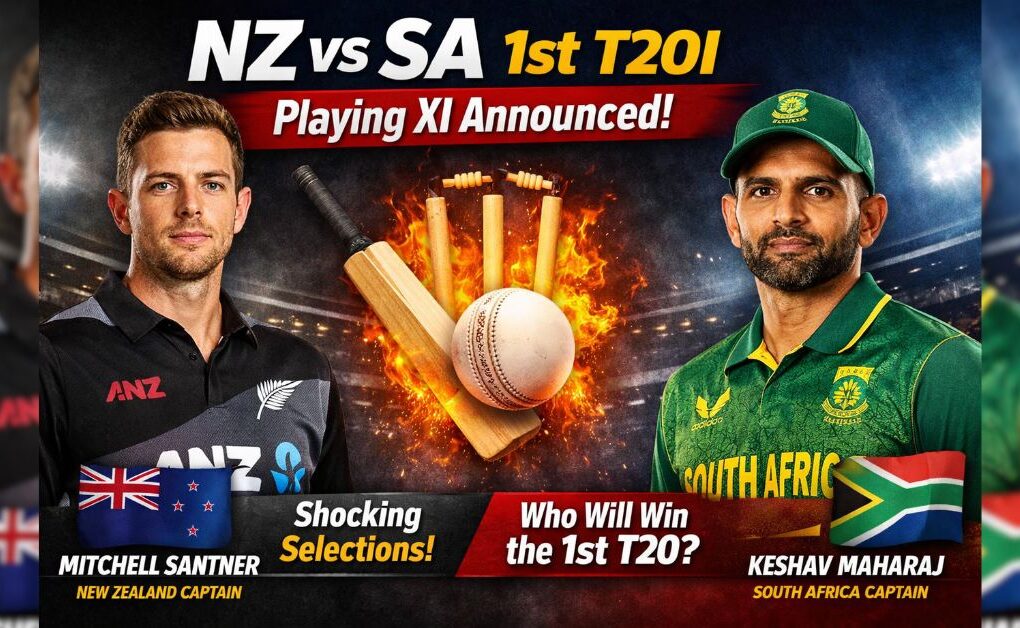 NZ vs SA 1st T20I Playing XI