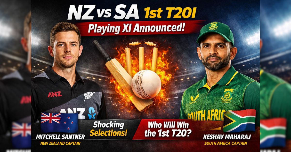 NZ vs SA 1st T20I Playing XI