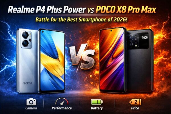 Realme P4 Plus Power vs POCO X8 Pro Max