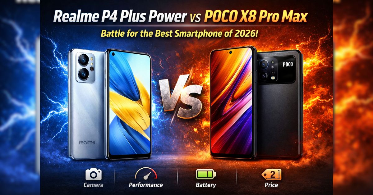 Realme P4 Plus Power vs POCO X8 Pro Max