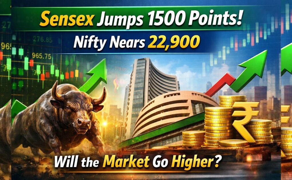 Sensex 1500 points rally