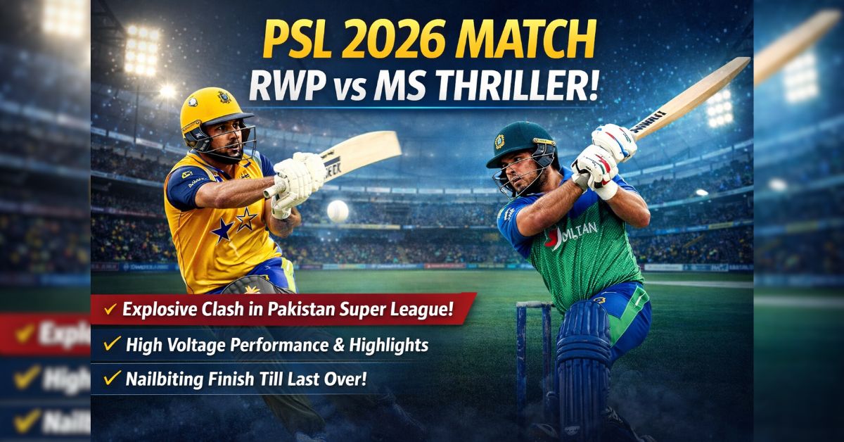 PSL 2026 Match