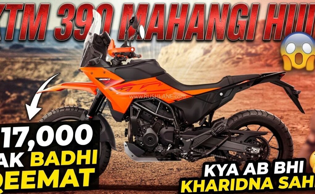 KTM 390 Adventure X Price Hike