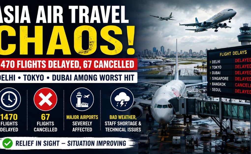 Asia Air Travel Chaos