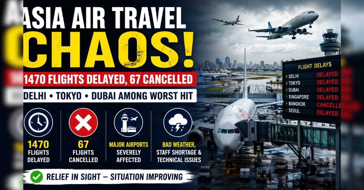 Asia Air Travel Chaos