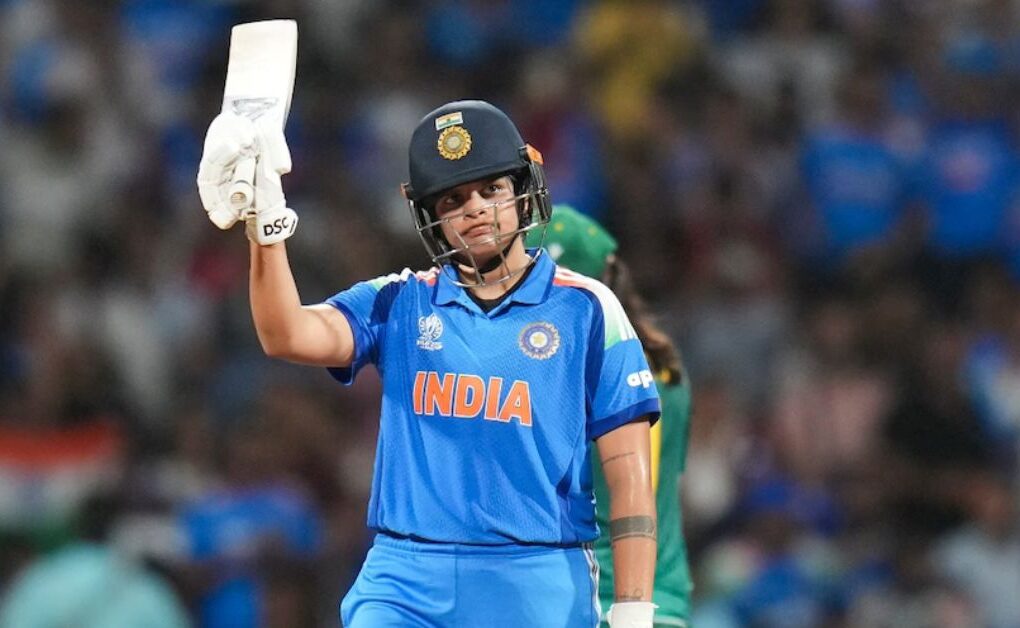 Shafali Verma 100 T20Is